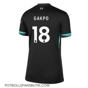 Liverpool Cody Gakpo #18 Replika Bortatröja Damer 2024-25 Kortärmad